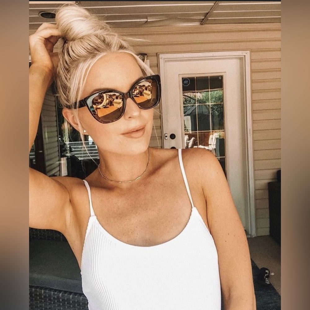 Diff Eyewear Brown Sunglasses